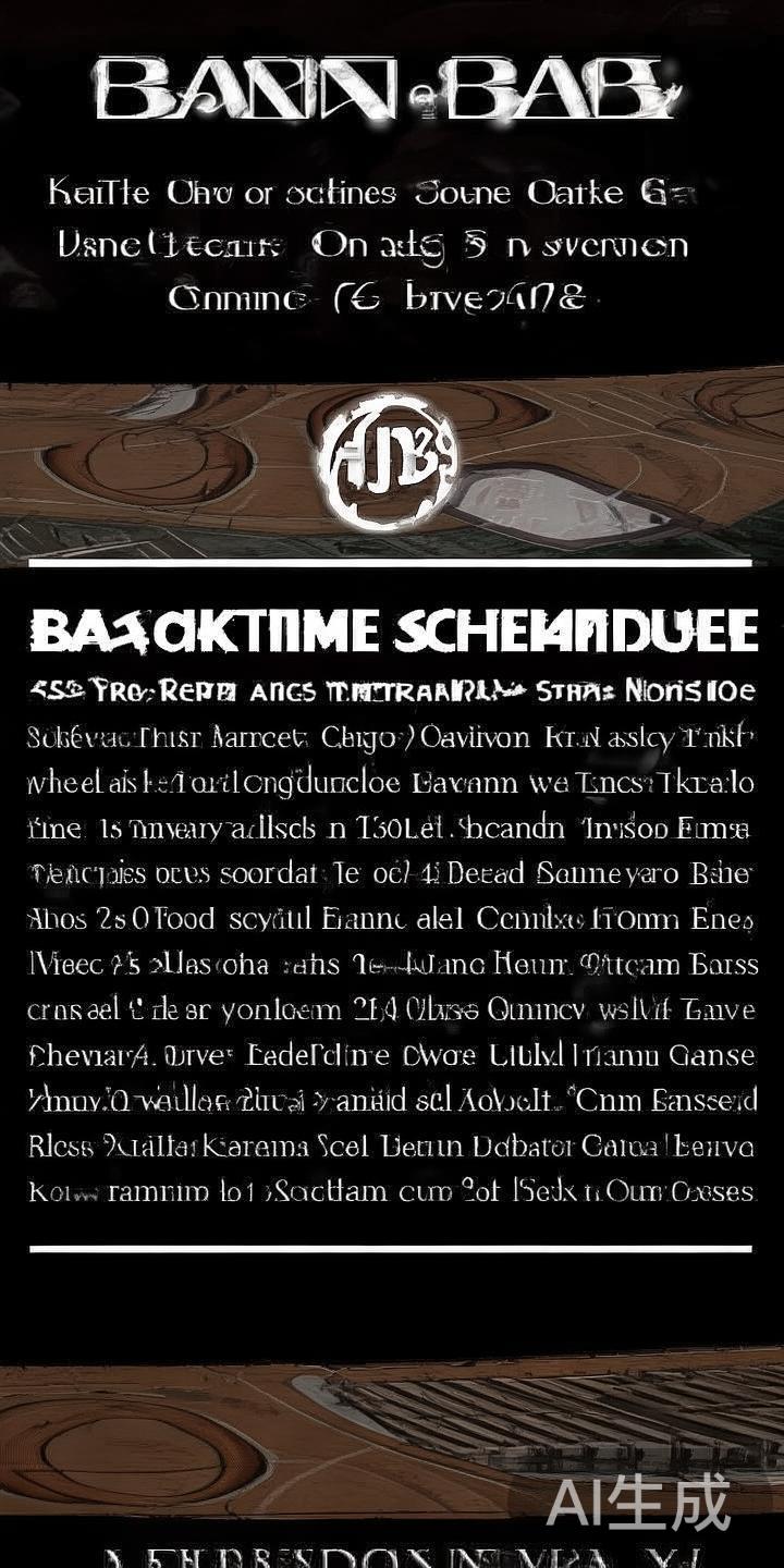 赛程安排是篮球迷们关注的重点之一。掌握每场比赛的时